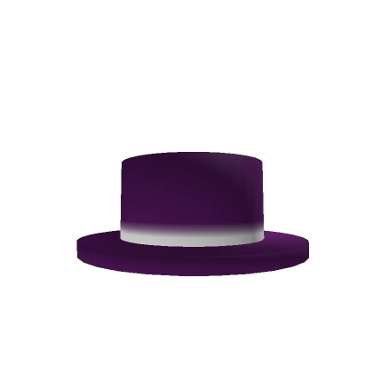 Purple and White Top Hat | Roblox Item - Rolimon's