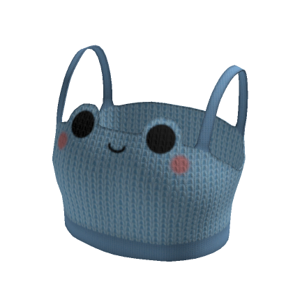 Blue Frog Meme Head - Roblox