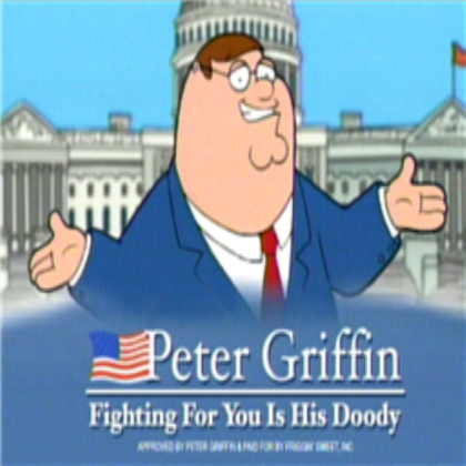 Peter Griffin For President Roblox - peter griffin roblox decal id
