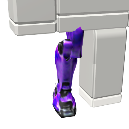 Purple Robot Mech - Right Leg