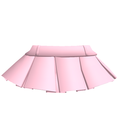 Pink pleated 2025 skirt roblox