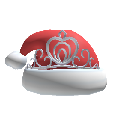 Santa hat tiara outlet