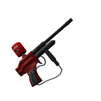 Roblox Item Red Rebels Paintball Gun