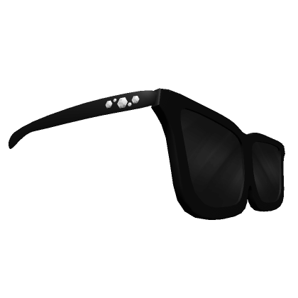 Black Clear Diamond Designer Shades | Roblox Item - Rolimon's