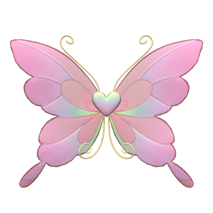 Roblox Item Mini Alluring Fairy Wings (Pink)
