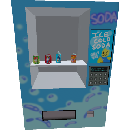 Every item that a vending machine issues in Roblox