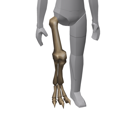 Skeletal Dragon Right Leg