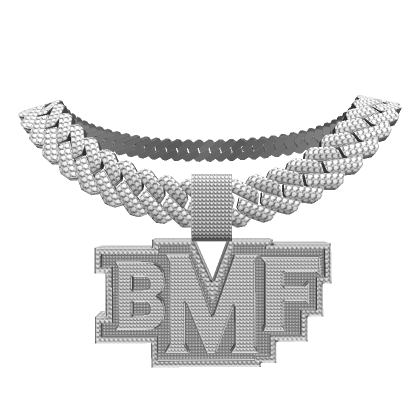 1.0 Diamond BMF Chain W Cuban Link | Roblox Item - Rolimon's