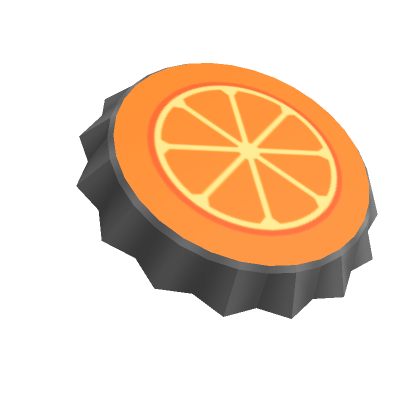 Roblox Item Soda Pop Top - Orange