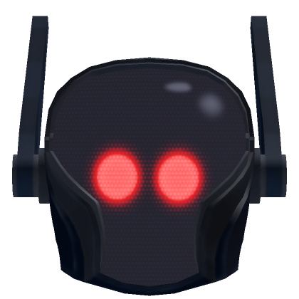 Roblox Item Default Red Neon Cyber Mask