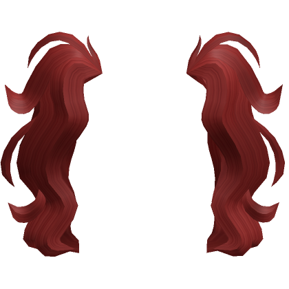 Y2K Messy Aesthetic Pigtails Extension (Red)'s Code & Price - RblxTrade