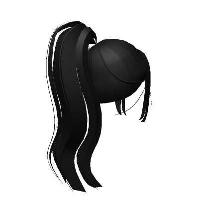 Black Hime Girl Hair  Roblox Item - Rolimon's