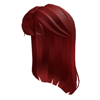 Emo Boy Hair in Red  Roblox Item - Rolimon's