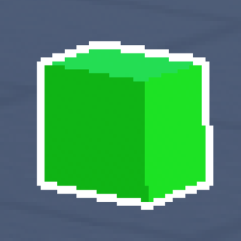 perca tempo para crescer um simulador de cubo verde