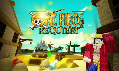 A cover for a roblox one piece game