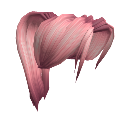 Pink hair ponytail | Roblox Item - Rolimon's