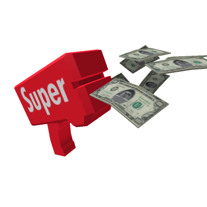 Super Money Gun (1.0) | Roblox Item - Rolimon's