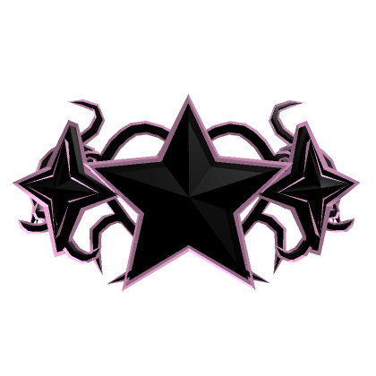 Roblox Item Rosé Star Cyber Sigil Crown