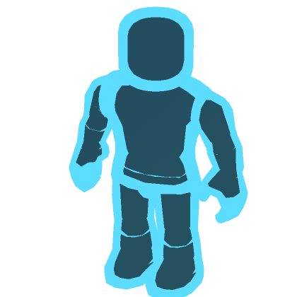 1.0) Cyan Blue Outline Avatar Aura's Code & Price - RblxTrade