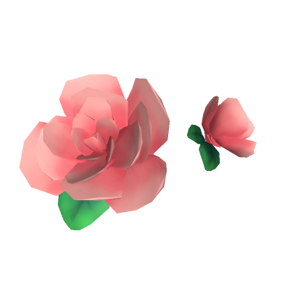 Rosto bonito de flor com bandagem (rosa) - Roblox