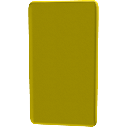 Roblox Item Yellow Card