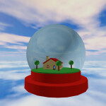 Happy Home in A Snow Globe!