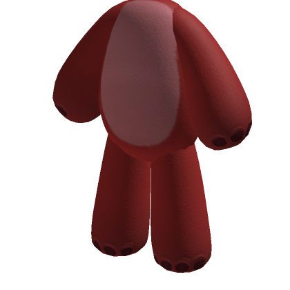 Roblox Item Giant Red Furry Alien Suit