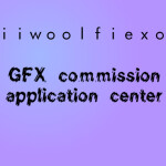 GFX Commission Application Center