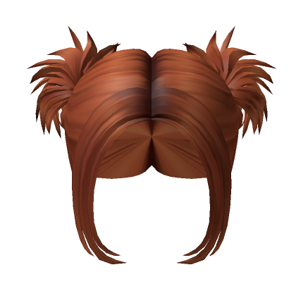 Roblox Item Cyber Punk Buns in Ginger