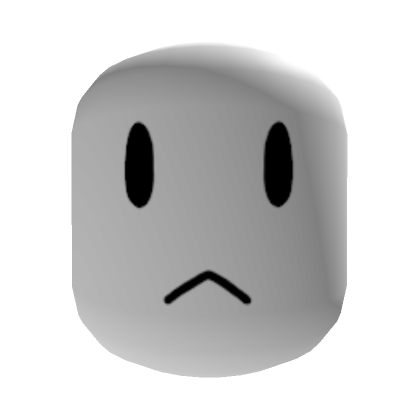 Sad Trollege Mask - Roblox