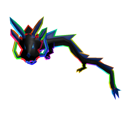 Roblox Item Oriental Rainbow Dragon (Neck)