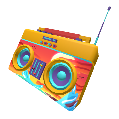 Summer Vibes Boombox | Roblox Item - Rolimon's