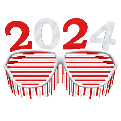 2024 new year glasses  Roblox Item - Rolimon's