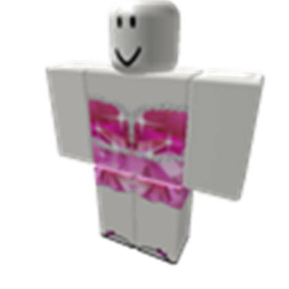 Pink Icey Crystal Dress - Roblox