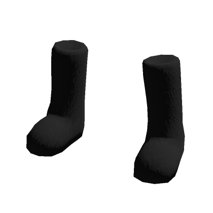 Y2K Fuzzy Black Boots's Code & Price - RblxTrade