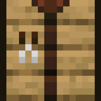 minecraft crafting table side