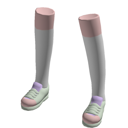 Roblox Item Anime White Shoes with White Socks