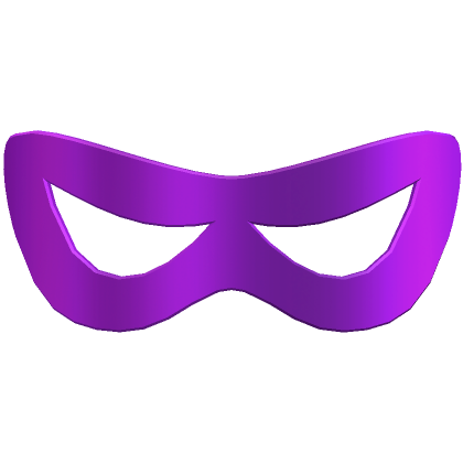 Roblox Item purple superhero mask