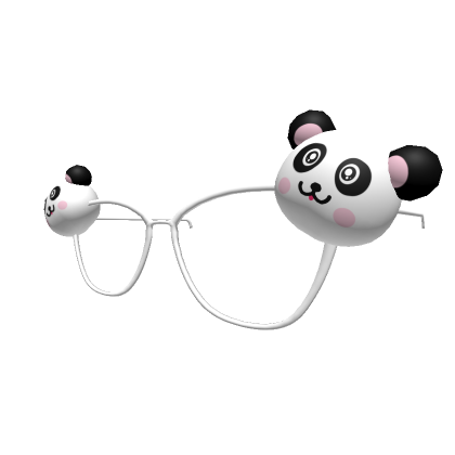 Cute Panda Glasses - Roblox