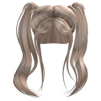 Long Wavy Fluffy Pigtails in Platinum's Code & Price - RblxTrade