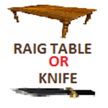 ~RAIG Table And Knife Fighting Arena~
