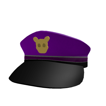 Roblox Item Purple Security Cap