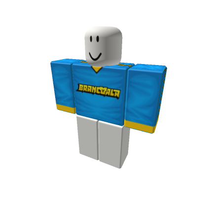 Camiseta Brancoala Azul Nova Cole o Roblox