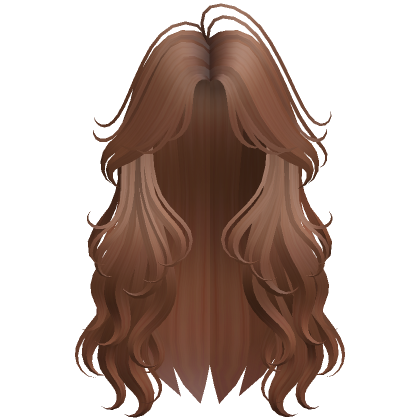 Fluffy Soft Layered Hair (Ginger) - Roblox