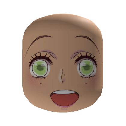 Mitsuri anime Happy face | Roblox Item - Rolimon's