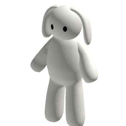 Cute White Bunny Plushie Suit Rabbit Costume | Roblox Item - Rolimon's