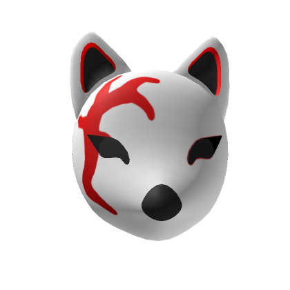 White Cat Mask - Roblox