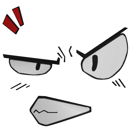 Angry Anime Face [FIXED] 3D's Code & Price - RblxTrade