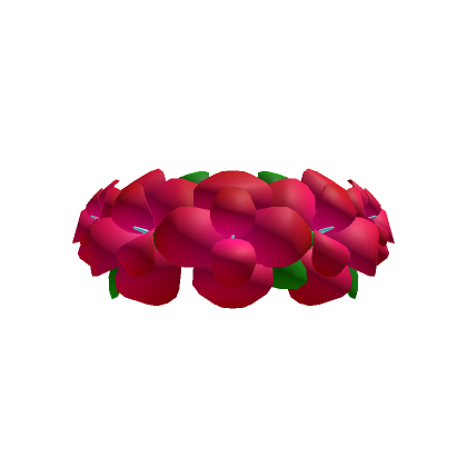 Roblox Item Red Flower Crown