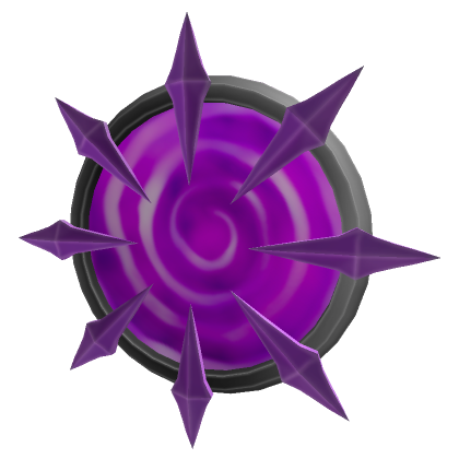 Roblox Item Magic Crystal Portal Shield (Purple)